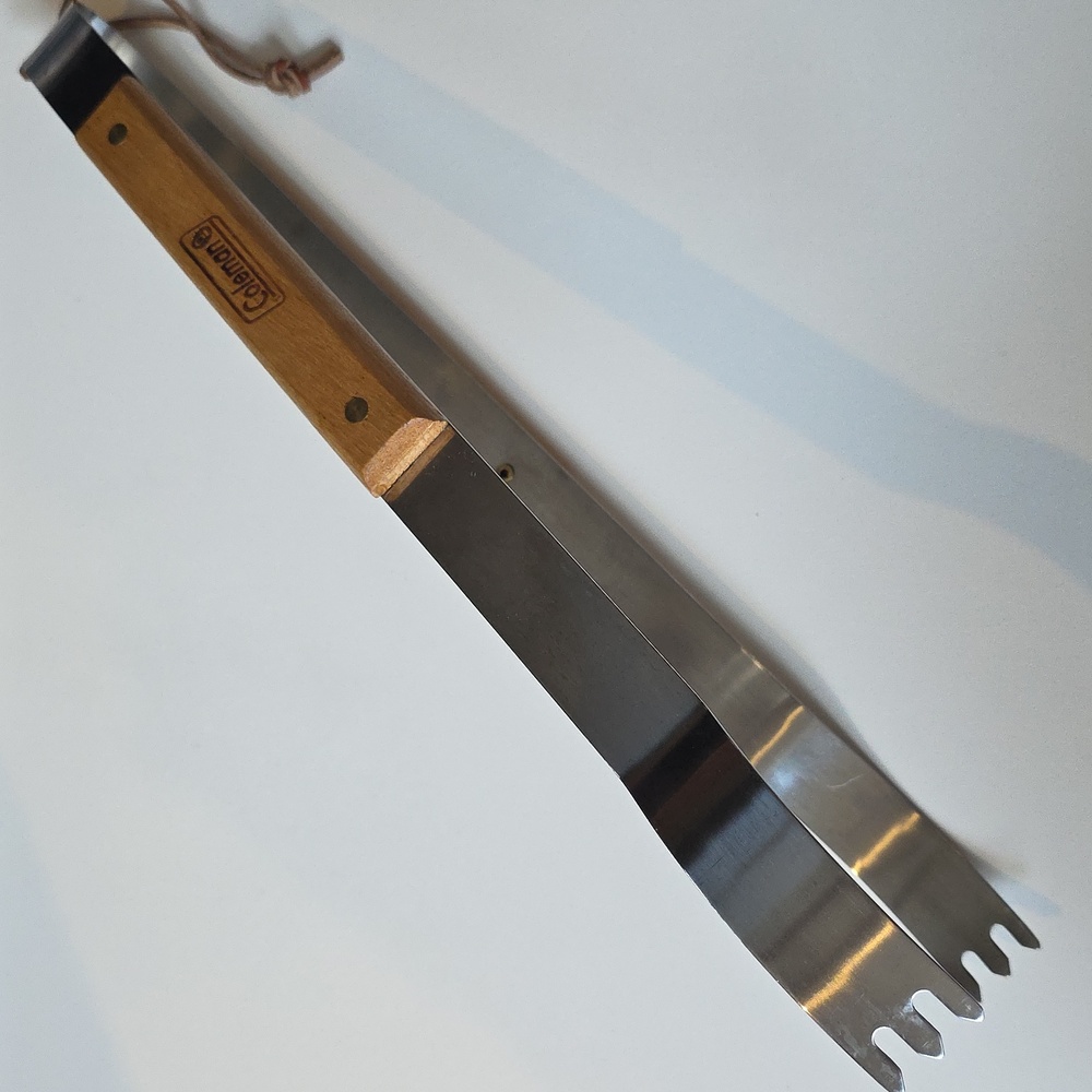 Coleman Steel Tongs - BBQ Utensil